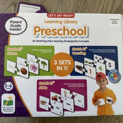 Preschool Learning Puzzle 3 in 1