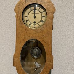 Antique Promotional Advertising Wall Clock 'Cacao Suchard' made in France  1  20”L x9.5”W x 4”D Price Is Firm  Untested, Gift From Old Friend