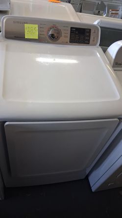 Like new Samsung electric dryer white color