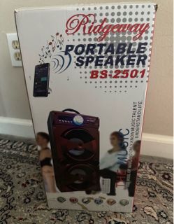 Ridgeway BS-2501 Portable Bluetooth Speaker