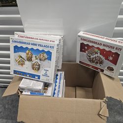 Gingerbread House Kits About 14 Boxes