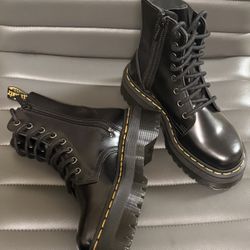 Jadon Boot Smooth Leather Platforms