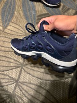 Navy blue Nike Vapor Maxes