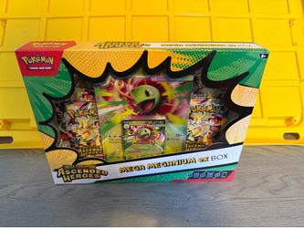 Pokemon Ascended Heroes Mega Meganium ex Box - Sealed New