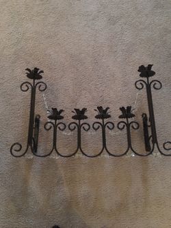 Decorative Metal Wall Candle Holder