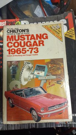 Chilton Repair Manual For Mustang And Cougar