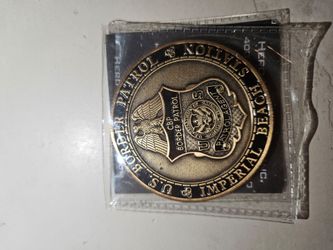 US Border Patrol Coin