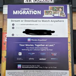 Migration 4k Code