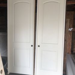 2 Panel Doors Complete 