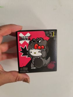 Hello kitty godzilla