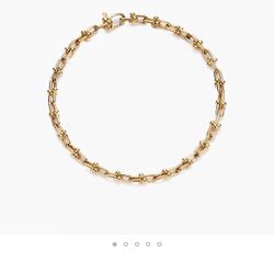 Tiffany And Co Unisex Gold Bracelet 18k Perfect Condition Retail Over 4k