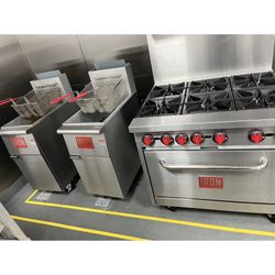 “Like-New Commercial Fryer and Range for Sale!” 