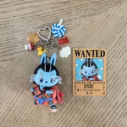 The Monsters x One Piece Series Handmade Keychain - Jinbe