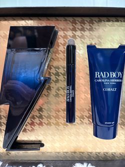 Carolina Herrera Bad Boy Cobalt Perfume Gift Set