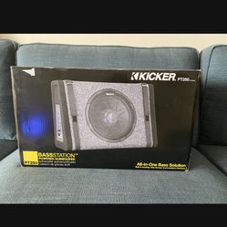 NEW KICKER PT250 10 “ SUBWOOFER  WITH BULT-IN 100W AMPLIFIER 