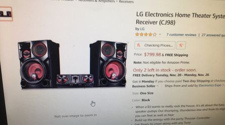 Lg dj systema 50% off Black Friday night
