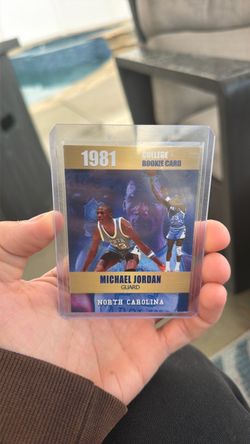 Michael Jordan basketball card