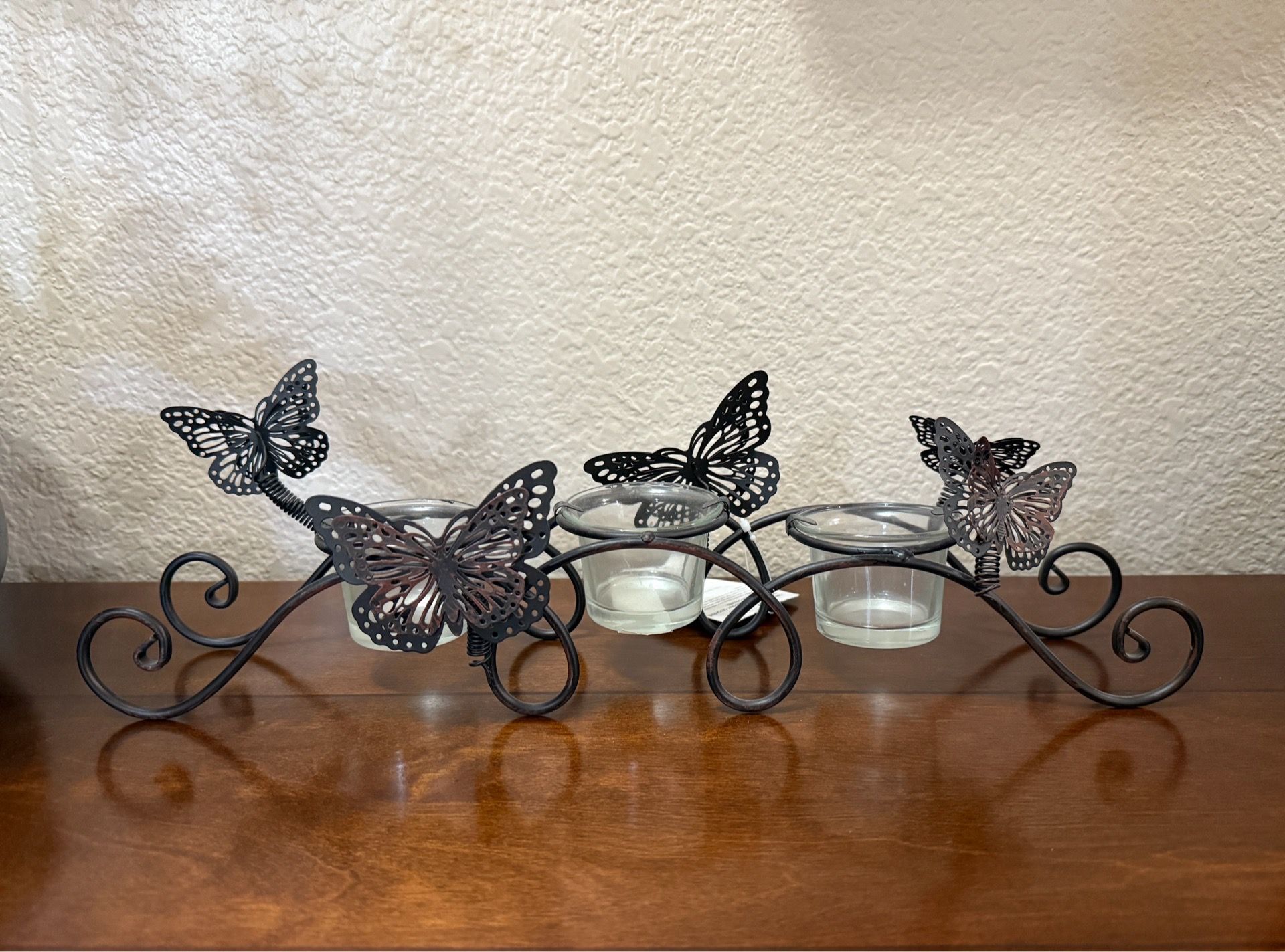 New Butterfly Candle Holder