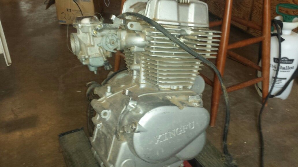 Motorcycle motor. XINGFU