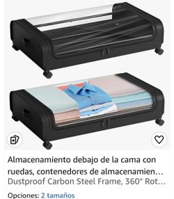 Under-Bed Storage Container with Wheels