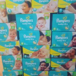 Pampers diapers