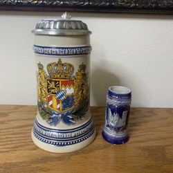 German Stein Bayern With Mini Stein (Leavenworth) 