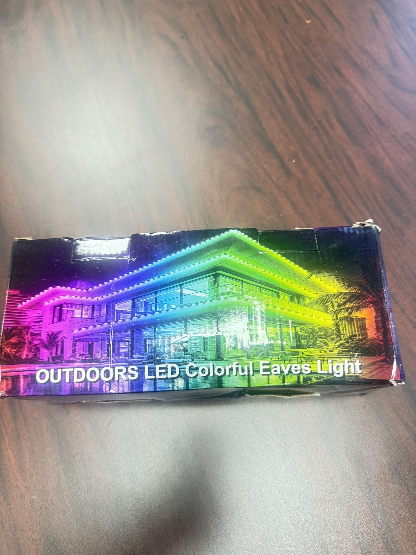 100ft Permanent Outdoor Light,RGB Eaves Lights with App Control Remote 