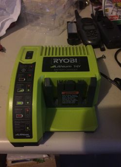 Ryobi op-140 lithium ion battery charger