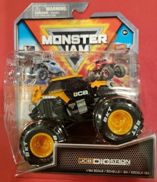 MONSTER JAM "JCB DIGATRON" Series 41 1/64 Scale, Last One!