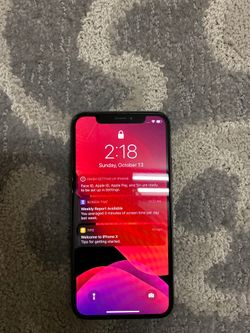 iPhone X 64gb unlocked