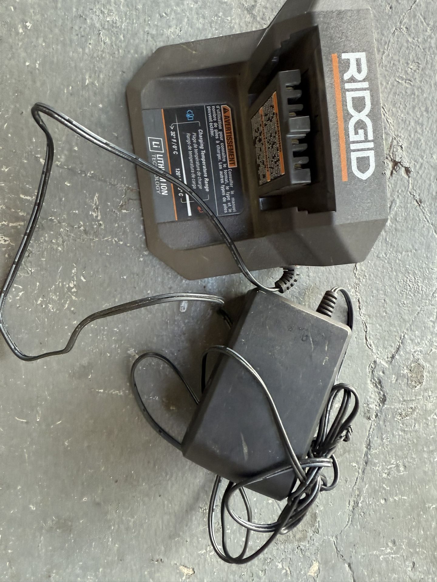 Ridgid Charger 