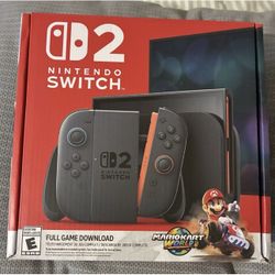 Nintendo Switch 2 Mario Kart World Bundle New