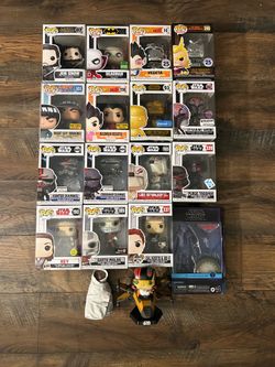 Funko pops and figures $10 each