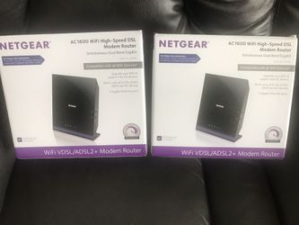 2 NetGear Modem/Router