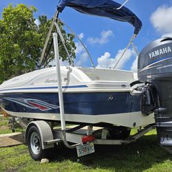 2011 Hurricane 188 SunDeck Boat w/ Yamaha F150 Four Stroke (113 Hours!) + Aluminum Trailer ⚓