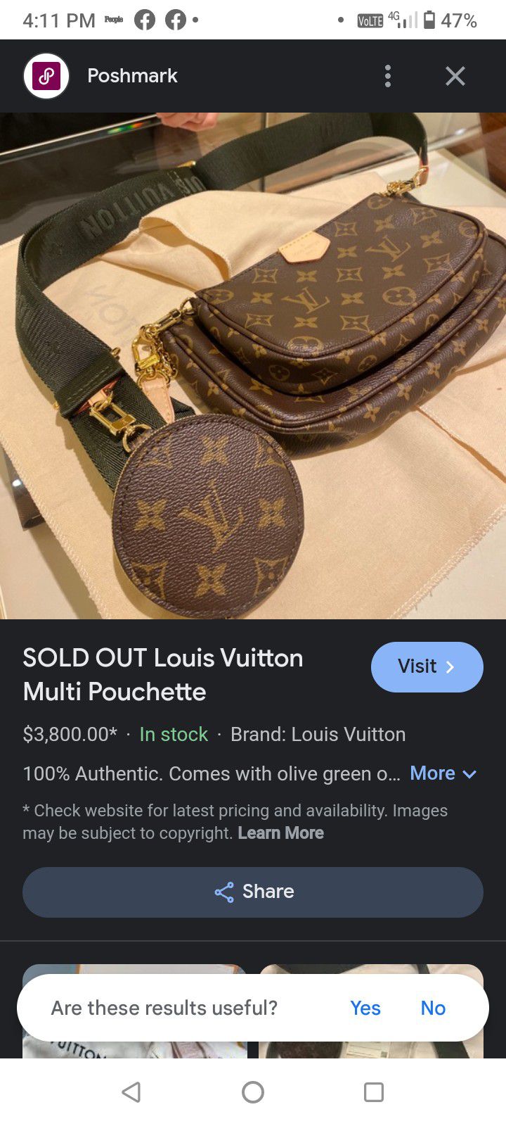 Louis Vuitton Paris Purse