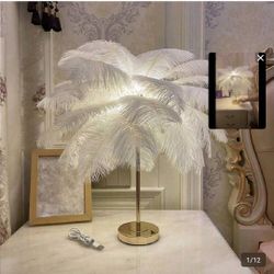 Featherd Lamp