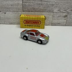 Vintage Matchbox Gray ‘1986 Porsche 959  MB7 • Die Cast Metal • Made in Thailand   Please make sure to look at all the pictures to see the Condition o