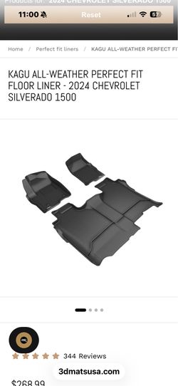 Chevy Silverado floor mats