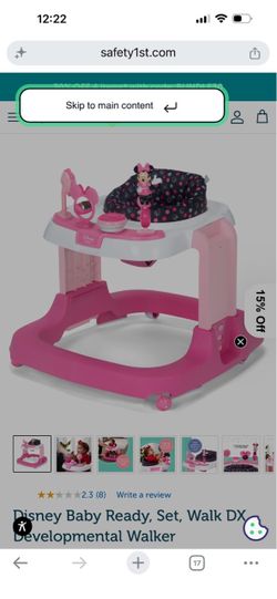 Disney Baby Ready, Set, Walk DX Developmental Walke