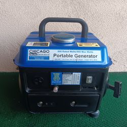 Chicago Portable GENERATOR 800/900 Watts Works!
