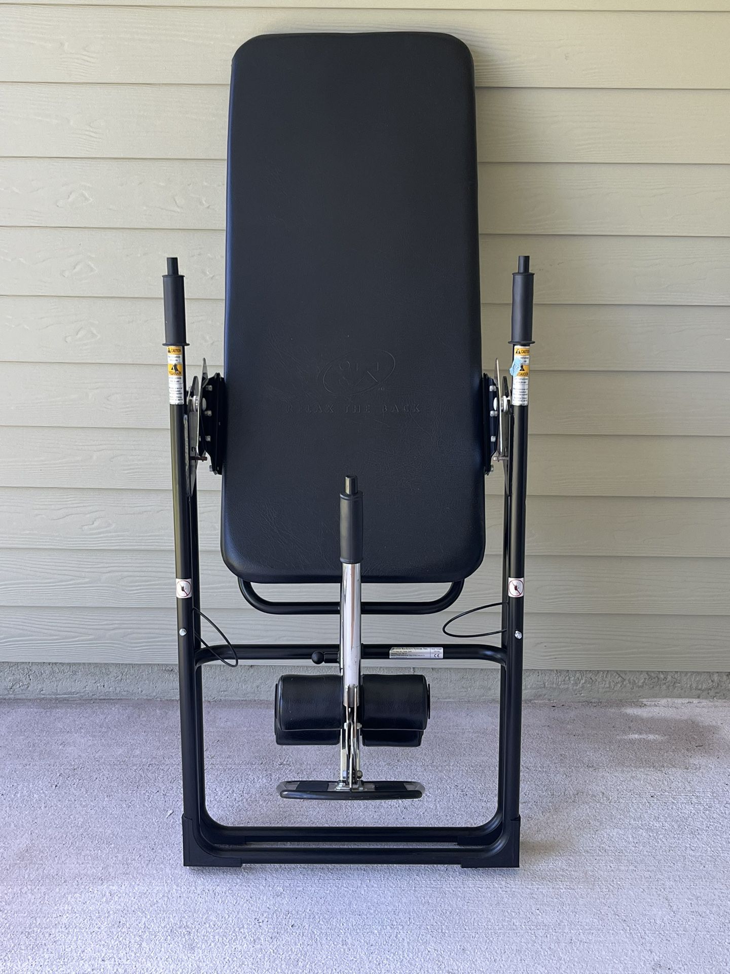 Mastercare Relax The Back , Black Inversion Table .