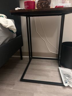 A bedside table