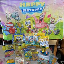 SpongeBob Party Decorations 