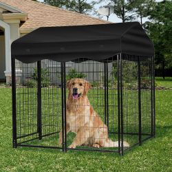 🔥Brand new🔥Outdoor 4ft x 4ft x 4.5ft Dog Kennel with Weather-Resistant Cover.  