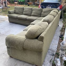 Green Lazy Boy Sofa