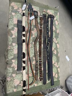 10 + Ladies Belts Some New Large 