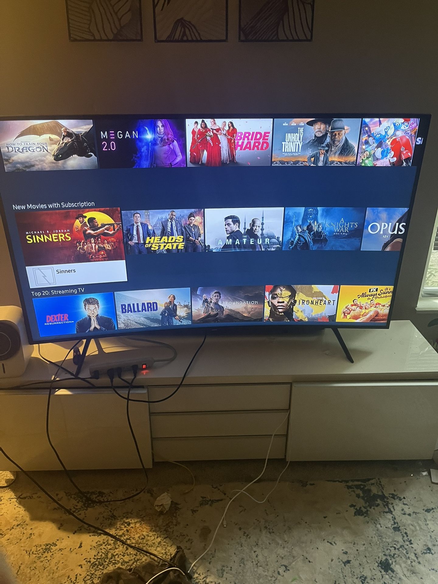 60in Tv Samsung
