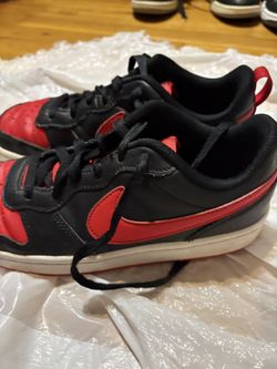Kids 5 Black And Red Nikes