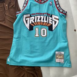 Vancouver Grizzlies Basketball Jersey 